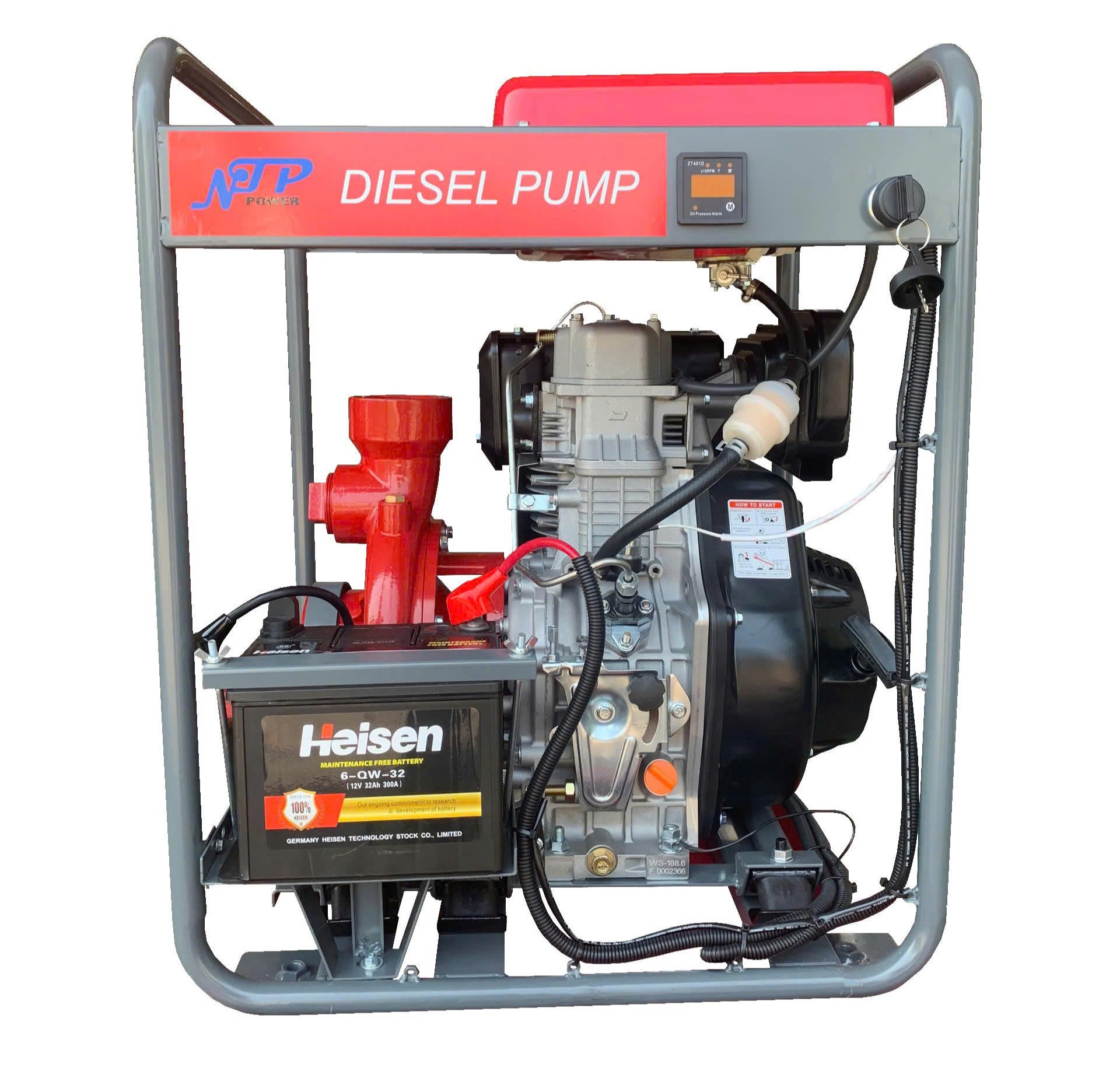 Máy Bơm PCCC động cơ nổ Diesel 7.5KW (NTP188FB)