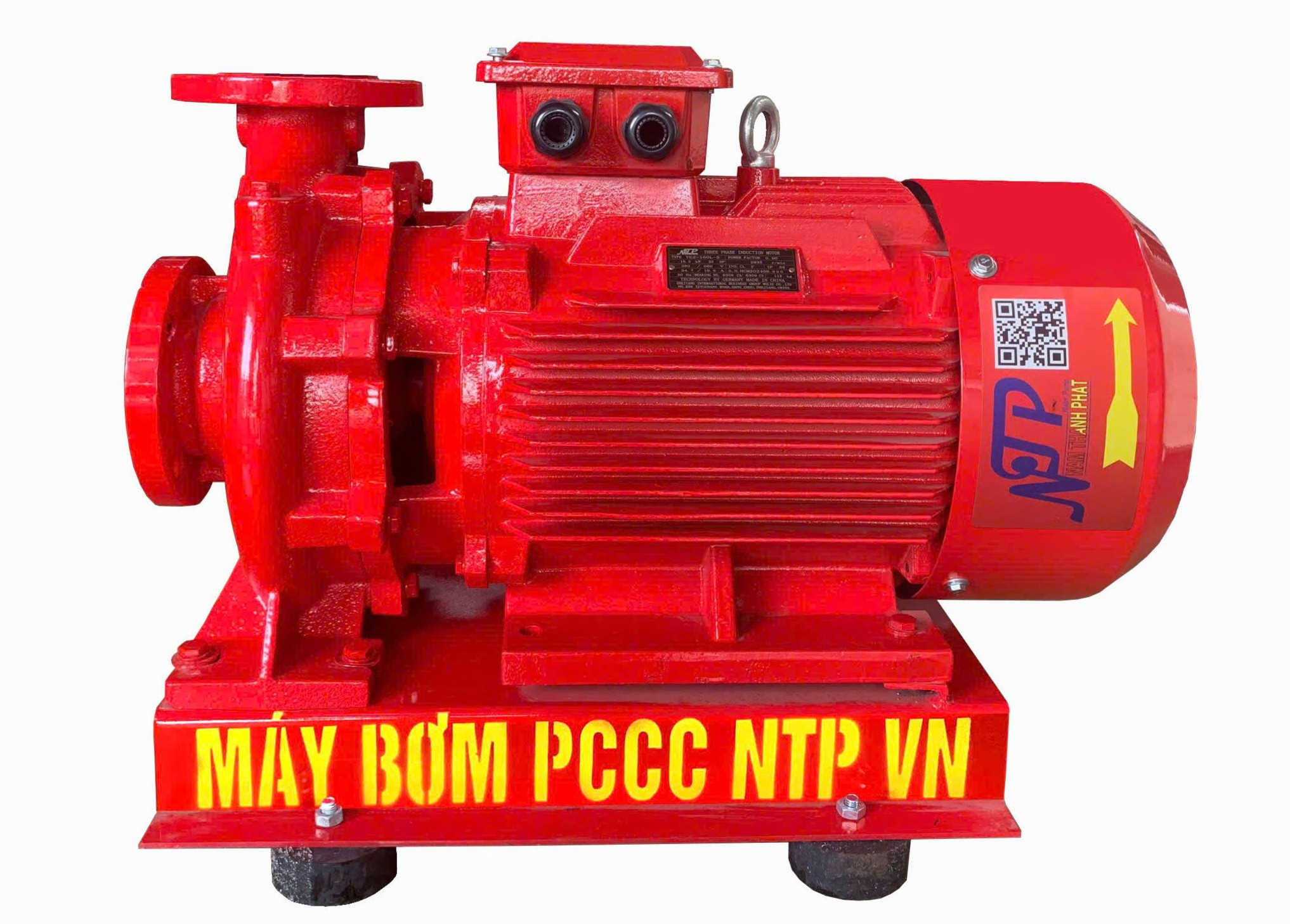 Máy bơm nước PCCC động cơ điện 22KW (YE2-180M-2 _ NM50-250A)