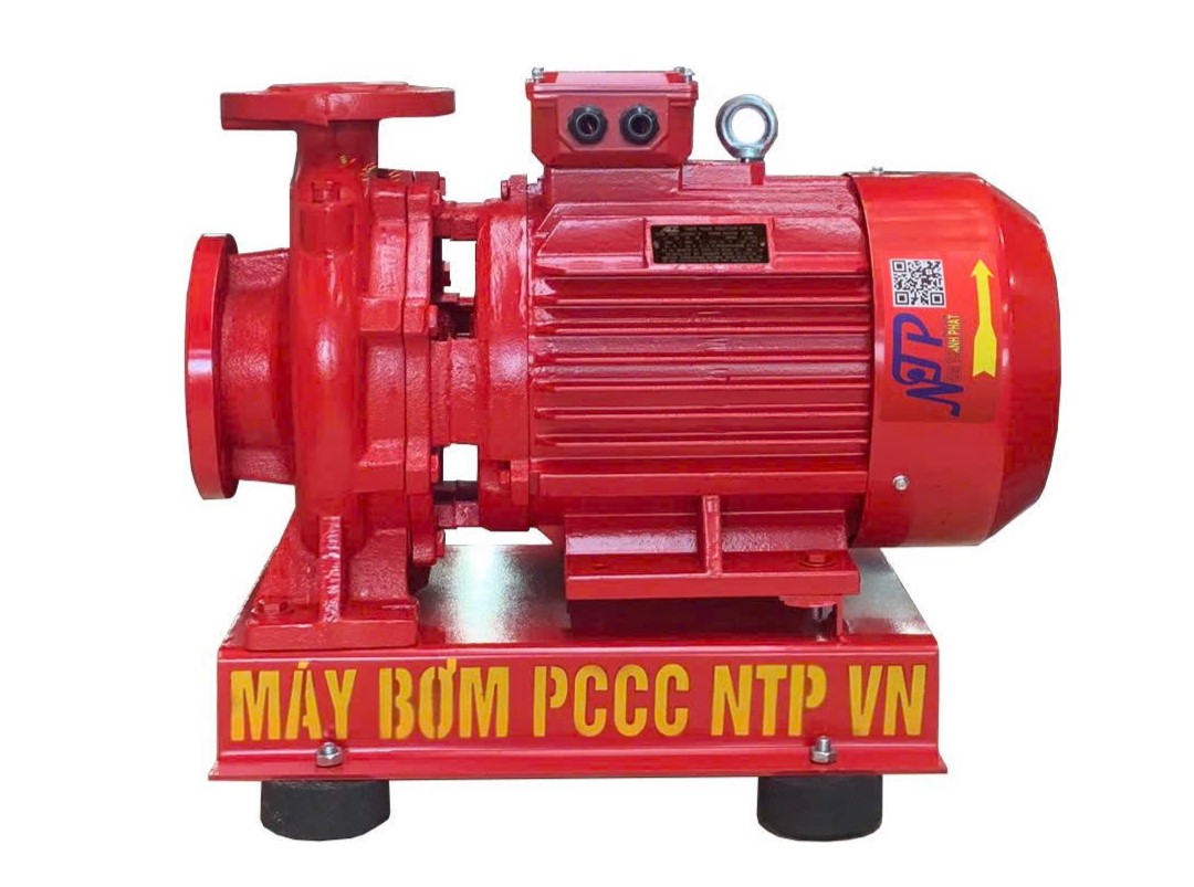 Máy bơm nước PCCC động cơ điện 5.5KW (YE2-132S1-2 _ NM40-200B)