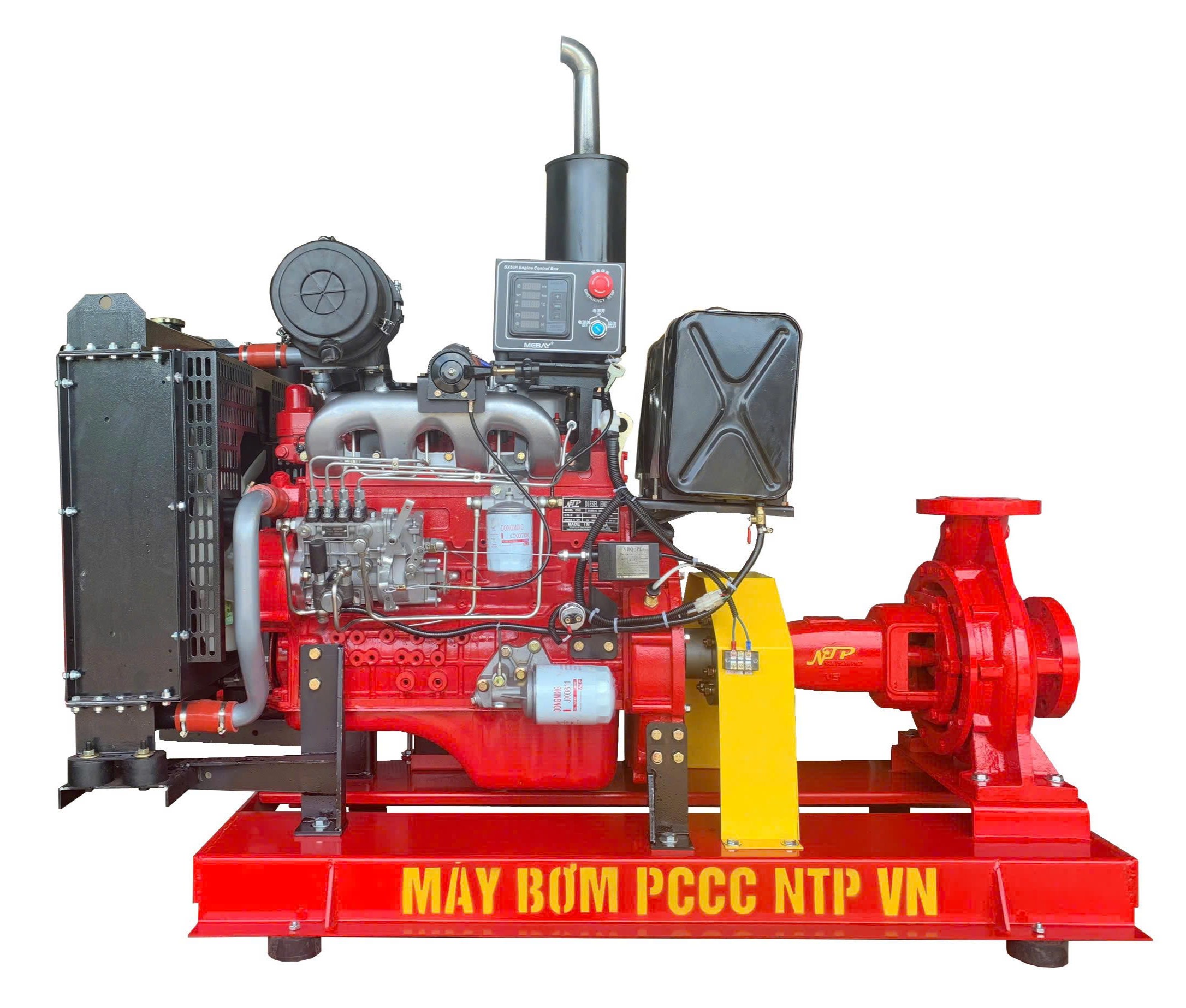 Máy Bơm PCCC động cơ nổ Diesel 75KW (NTP4BK _ NTP100X80-575)