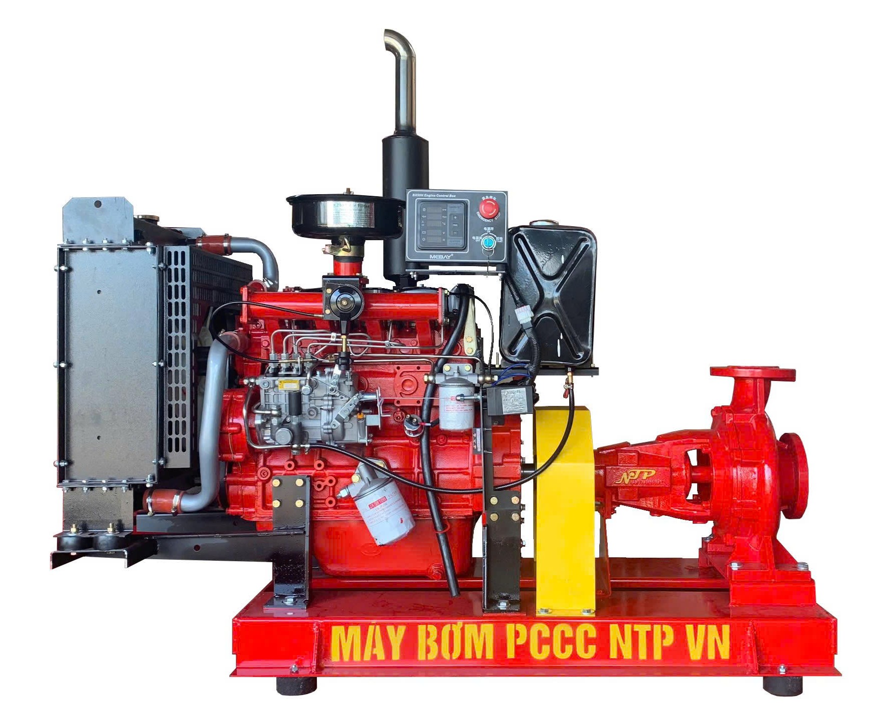 Máy Bơm PCCC động cơ nổ Diesel 30KW (NTP4B26 _ NA65-250B)