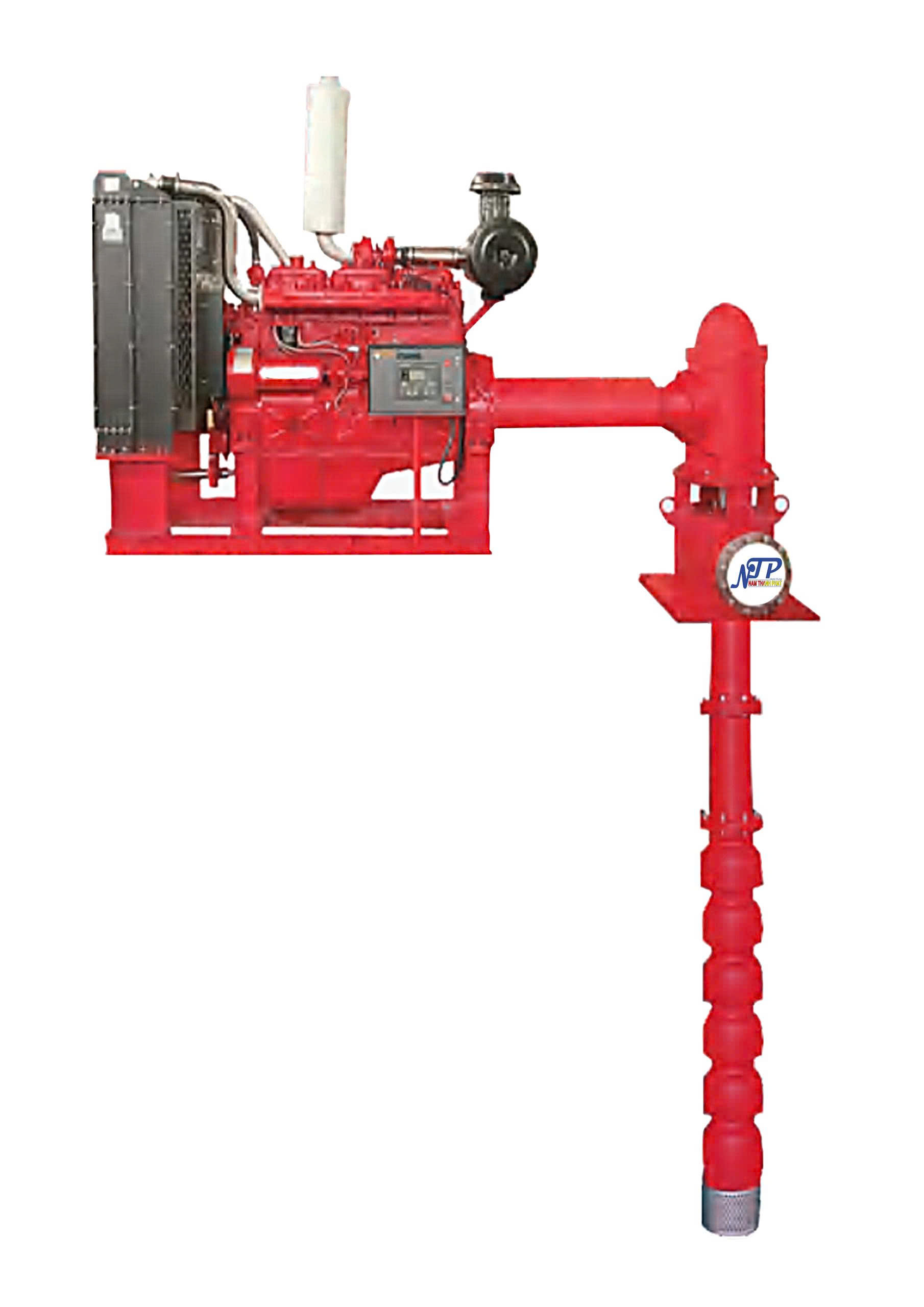 MÁY BƠM TURBINE TRỤC ĐỨNG DIESEL 220KW