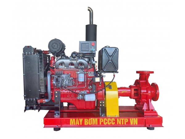 Máy Bơm PCCC động cơ nổ Diesel 75KW (NTP4BK _ NTP125X100-575L)